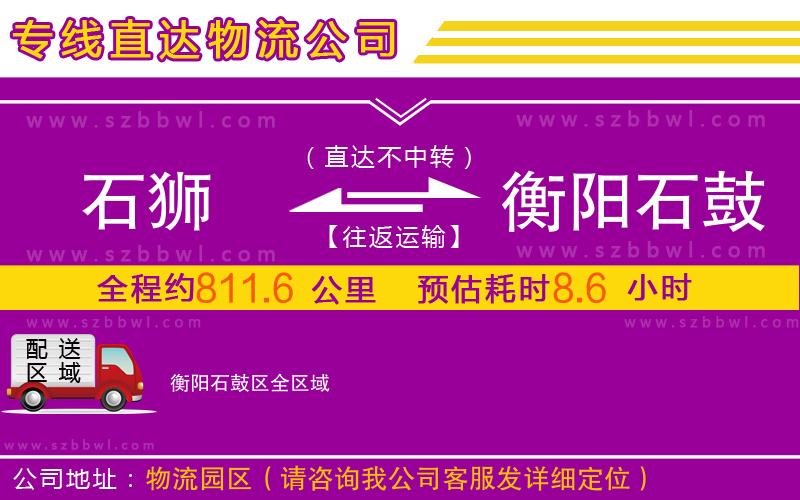 石獅到衡陽(yáng)石鼓區(qū)物流專(zhuān)線(xiàn)