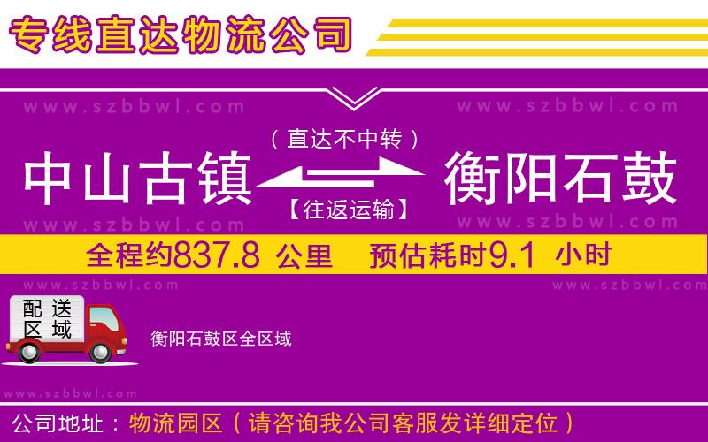 中山古鎮(zhèn)到衡陽(yáng)石鼓區(qū)物流公司