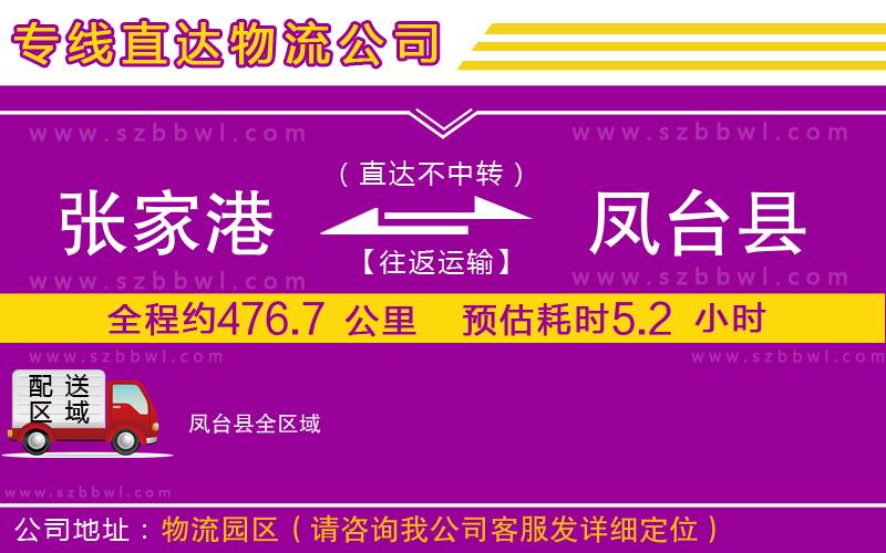 張家港到鳳臺縣貨運專線