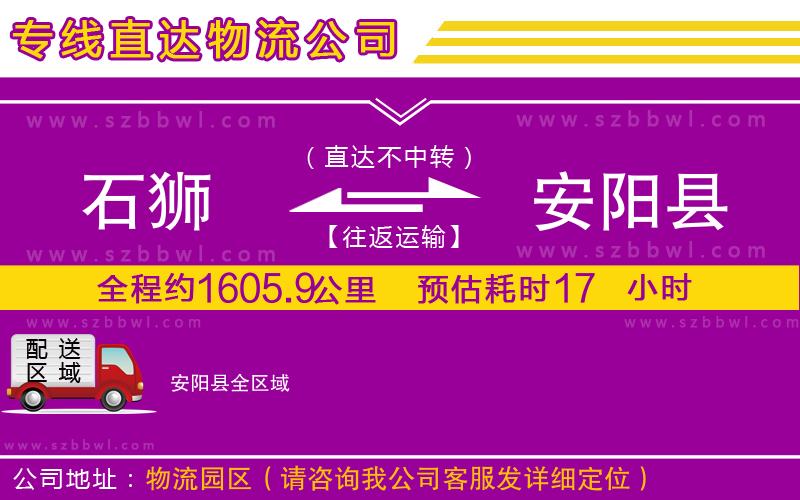 石獅到安陽(yáng)縣貨運(yùn)專線