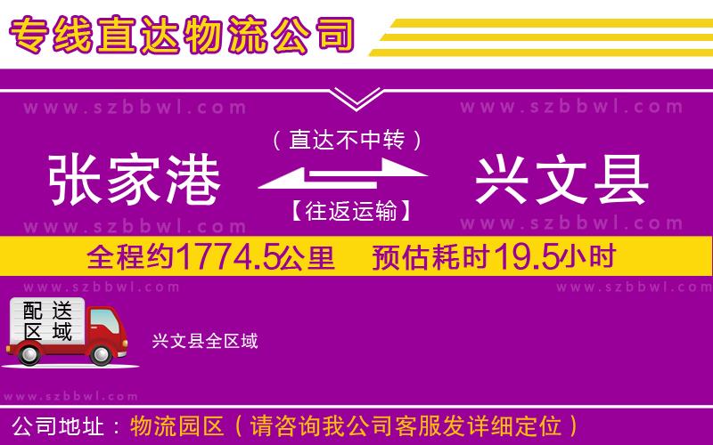 張家港到興文縣貨運(yùn)專線