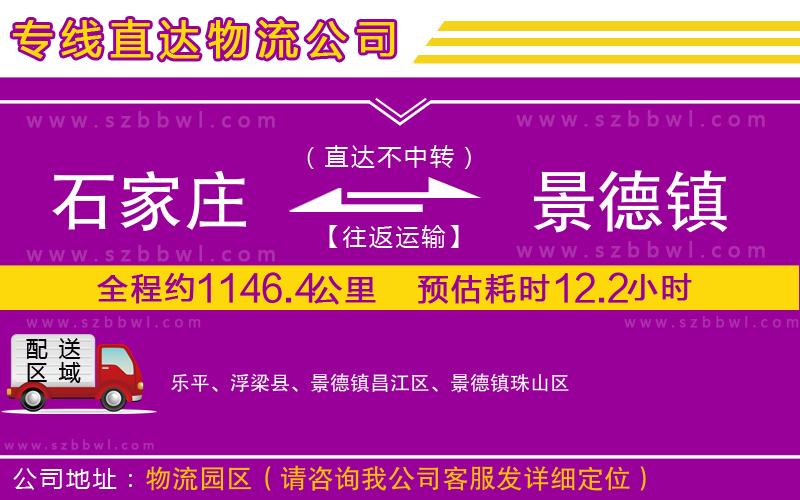石家莊到景德鎮(zhèn)貨運(yùn)專線