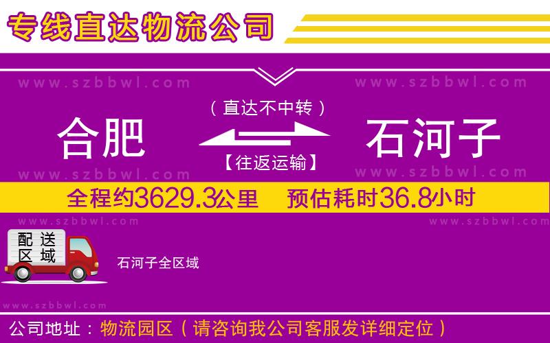 合肥到石河子貨運(yùn)專線