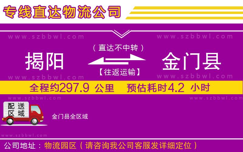 揭陽(yáng)到金門縣貨運(yùn)專線